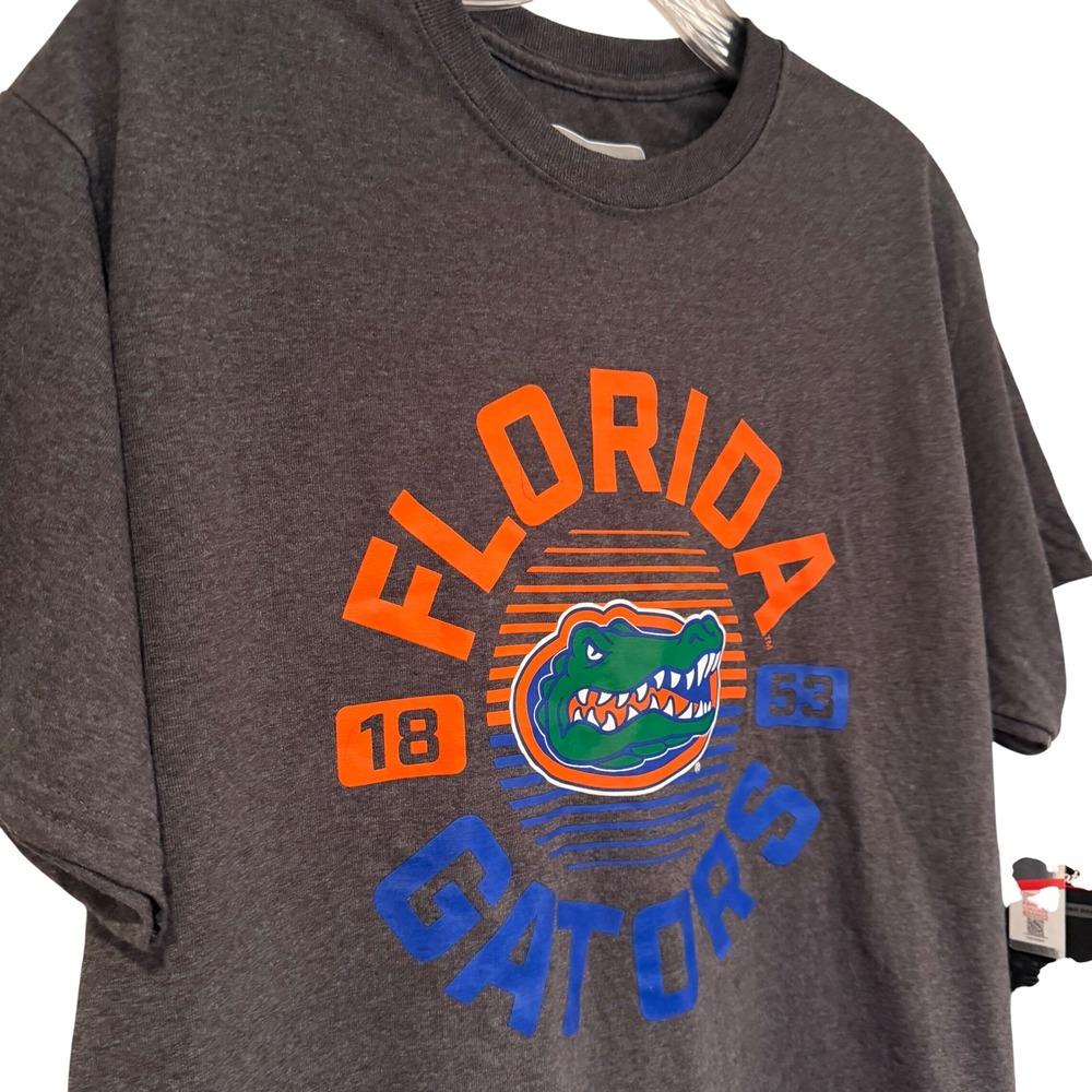 Captivating Florida Gators T Shirt Women's Medium Gray NCAA Officially Licensed